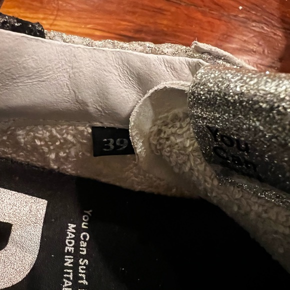 NWOB NEVER WORN P448 glitter mesh sneaker - Picture 6 of 6